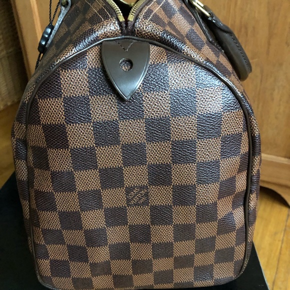 Louis Vuitton Damier Ebene Speedy 30 bag - Picture 7 of 15